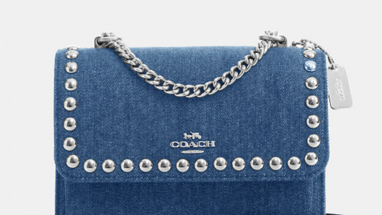 Coach Launches Shine Collection of Chrome Bags, Studded Shoes and